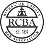 Riverside County Bar Association logo, Corona Estate Planning Attorney.